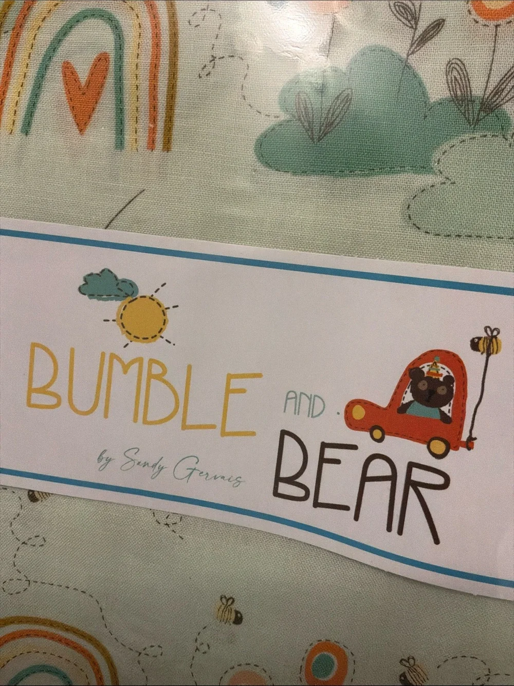 Riley Blake Designs, Bumble and Bear Fabric